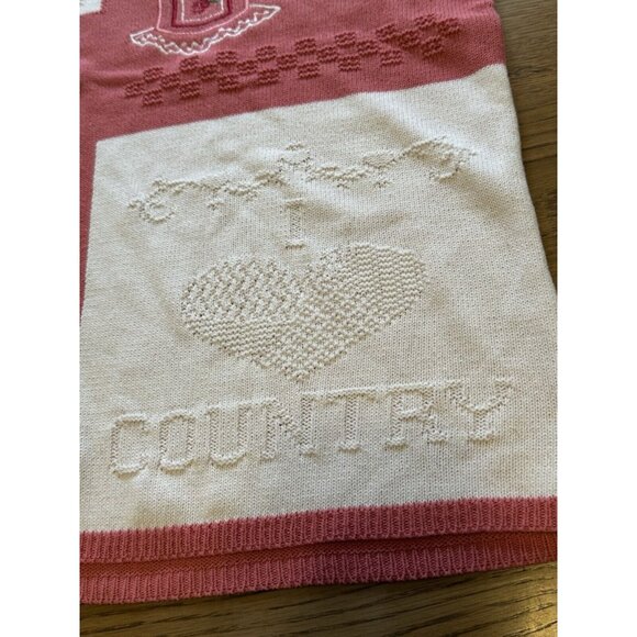 Company Collection Sweater Women Size Medium Embroidered USA Made Country VTG - Picture 8 of 13